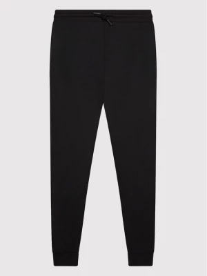 Calvin Klein Jeans Spodnie dresowe Shadow Logo IB0IB01010 Czarny Regular Fit