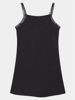 Calvin Klein Jeans Sukienka letnia Logo Tape IG0IG02474 Czarny Regular Fit