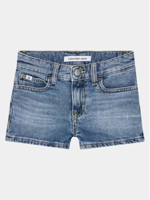 Calvin Klein Jeans Szorty jeansowe Auth IG0IG02370 Niebieski Slim Fit
