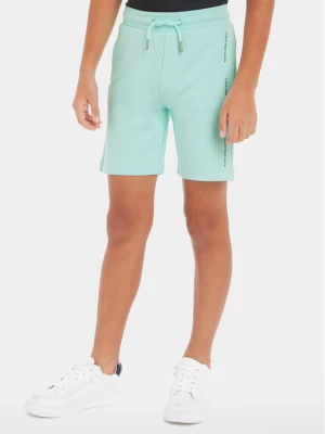 Calvin Klein Jeans Szorty sportowe Minimalistic IB0IB02061 Niebieski Regular Fit