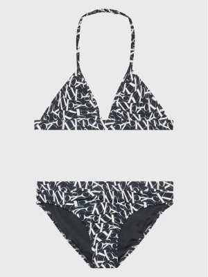 Calvin Klein Swimwear Strój kąpielowy KY0KY00036 Czarny
