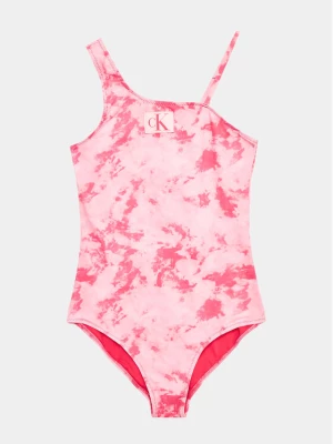 Calvin Klein Swimwear Strój kąpielowy KY0KY00043 Różowy