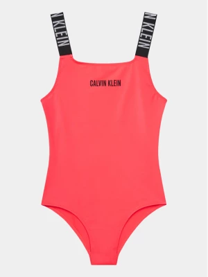 Calvin Klein Swimwear Strój kąpielowy KY0KY00086 Czerwony