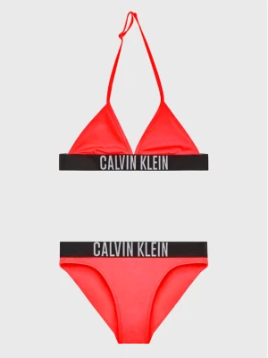 Calvin Klein Swimwear Strój kąpielowy KY0KY00087 Czerwony