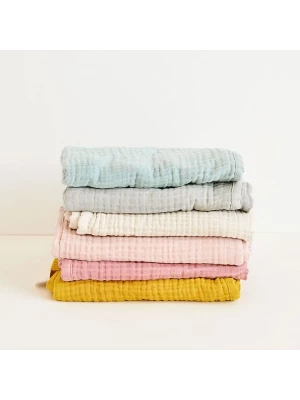 Cam Cam Copenhagen Muślinowy kocyk niemowlęcy w kolorze beżowym rozmiar: onesize