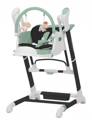 ﻿CARRELLO krzesełko do karmienia bujaczek Cascata CRL-10303/1 Tropical Grey