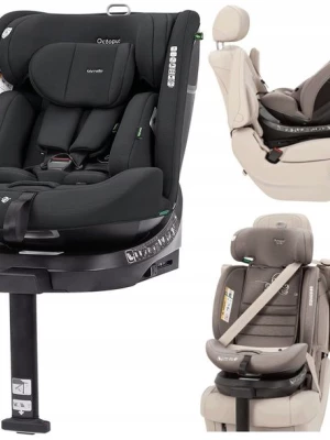 ﻿CARRELLO Octopus fotelik 0-36 kg obrotowy 360° isofix Deepwater Grey