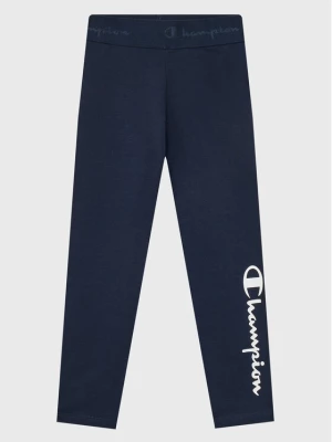 Champion Legginsy 404454 Granatowy Slim Fit