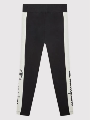 Champion Legginsy 404472 Czarny Slim Fit