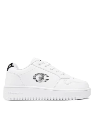 Champion Sneakersy Rebound Platform Glitter G Gs Low Cut Shoe S32872-CHA-WW009 Biały