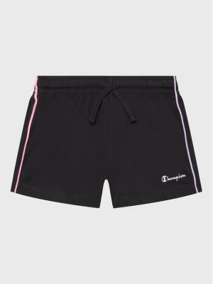 Champion Szorty sportowe 404669 Czarny Regular Fit