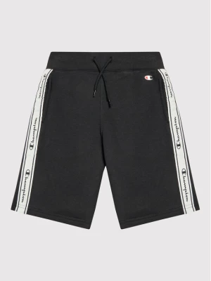 Champion Szorty sportowe Bermuda 305920 Czarny Regular Fit