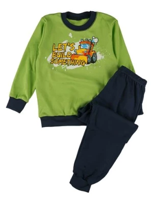 Chłopięca zielona piżama z nadrukiem Tup Tup TUP TUP