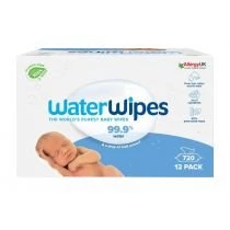 Chusteczki nawilżane nasączane czystą wodą Biodegradowalne Zgrzewka Waterwipes