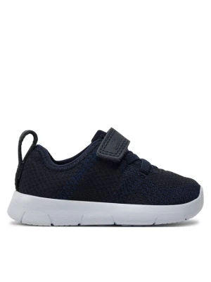 Clarks Sneakersy Ath Flux T 261412696 Granatowy