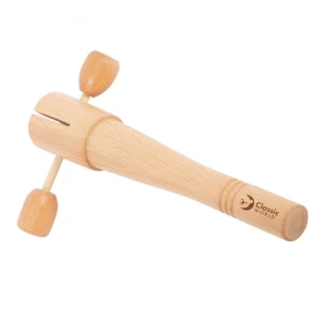 CLASSIC WORLD EDU Instrument Muzyczny Perkusyjny Tone Block z Uchwytem Classic world