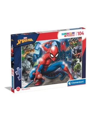 Clementoni 104-częściowe puzzle "Spiderman" - 6+ rozmiar: onesize