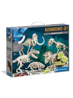 Clementoni Zestaw do wykopalisk "Dino Mega-Collection" - 7+ rozmiar: onesize