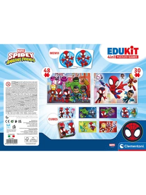 Clementoni Zestaw gier "Spidey and his friends" - 3+ rozmiar: onesize