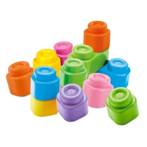 Clemmy Baby Soft Cubes, 12 szt. Clementoni