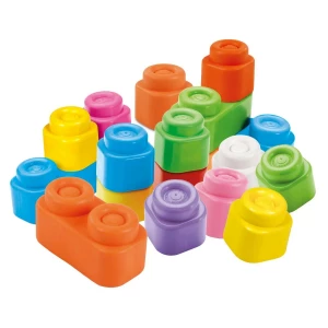 Clemmy Baby Soft Cubes, 24 szt. Clementoni