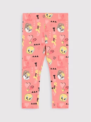 Coccodrillo Legginsy LOONEY TUNES ZC2122101LIG Pomarańczowy Slim Fit