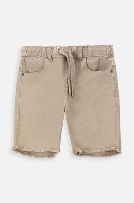 Coccodrillo szorty jeansowe dziecięce kolor beżowy