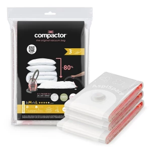 Compactor 3-częściowy komplet worków próżniowych Compactor Bag Aspispace