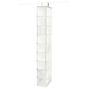 Compactor Organizer do zawieszenia na obuwie Milky, 15 x 30 x 128 cm