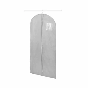 Compactor Pokrowiec na garnitury i długie sukienki Boston, 60 x 137 cm, szary, L