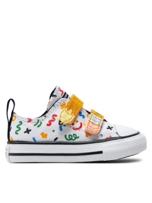 Converse Trampki Chuck Taylor All Star Easy-On Doodles A07219C Biały