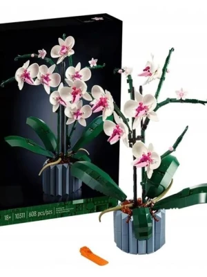 CREATOR ORCHIDEA Kwiaty 10311 ORCHID Bukiet Prezent Storczyk 608 Klocki