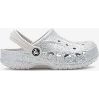 CROCS BAYA GLITTER CLOG K 207015-040 Srebrny Crocs