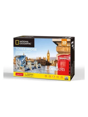 CubicFun 120-częściowe puzzle 3D "Tower Bridge" - 8+ rozmiar: onesize