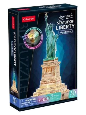 CubicFun 79-częściowe puzzle 3D "New York Skyline" - 12+ rozmiar: onesize