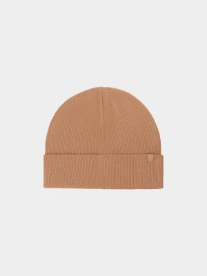 Czapka beanie dziecięca - brązowa 4F