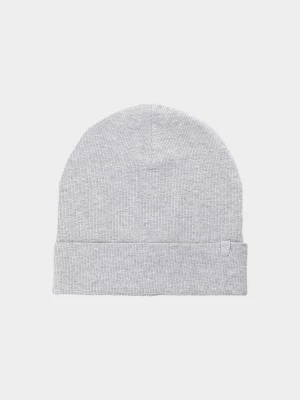 Czapka beanie dziecięca - szara 4F