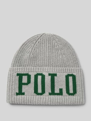 Czapka beanie z wyhaftowanym logo Polo Ralph Lauren Teens