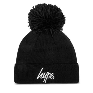 Czapka HYPE Bobble Script YVLR-709 Czarny