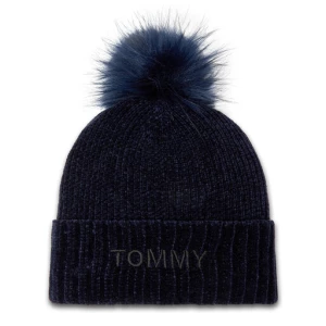 Czapka Tommy Hilfiger AW0AW13446 Granatowy