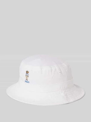 Czapka typu bucket hat z wyhaftowanym motywem Polo Ralph Lauren Kids