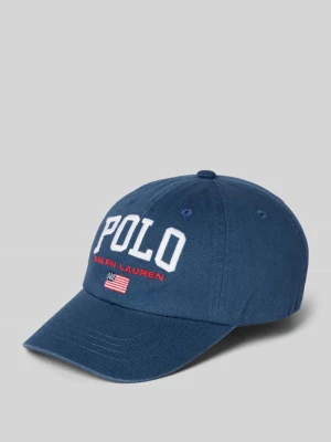 Czapka z daszkiem z wyhaftowanym logo Polo Ralph Lauren Kids