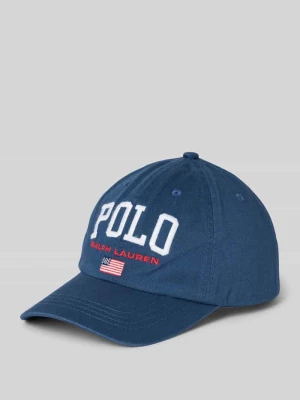 Czapka z daszkiem z wyhaftowanym logo Polo Ralph Lauren Teens