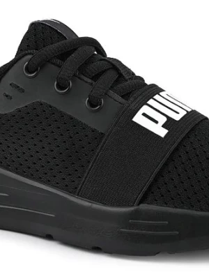 Czarne buty sportowe dziecięce Puma lekkie dla chłopca dziewczynki r. 31