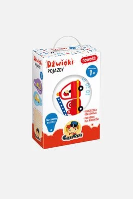 CzuCzu Dźwięki Pojazdy książeczka obrazkowa BRIGHT JUNIOR MEDIA