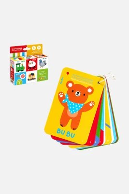 CzuCzu Kontrasty na sznureczku książeczka dla dzieci BRIGHT JUNIOR MEDIA