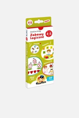 CzuCzu Uczy Zabawy logiczne dla dzieci 4-5 lat BRIGHT JUNIOR MEDIA