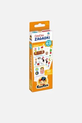 CzuCzu Zagadki dla dzieci 4-5 lat BRIGHT JUNIOR MEDIA