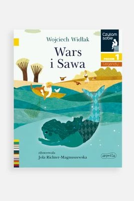 "Czytam sobie: Poziom 1. Legendy. Wars i Sawa" książka dla dzieci HARPERKIDS