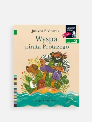 "Czytam sobie: Poziom 2. Wyspa pirata Protazego" książka dla dzieci HARPERKIDS